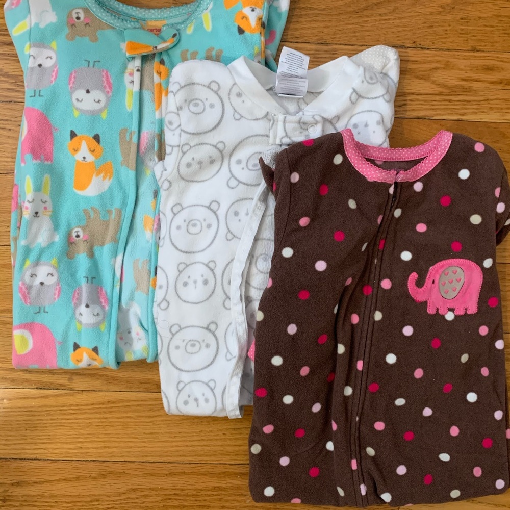 3 set footie PJ’s